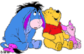 Pooh, Piglet, Eeyore