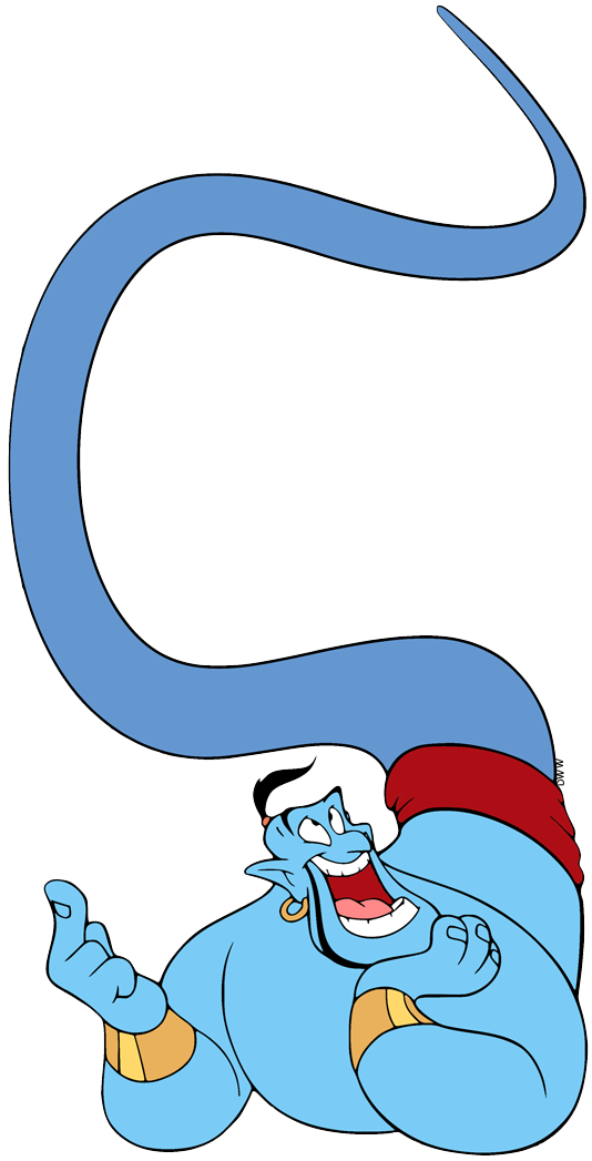 Aladdin's Genie Clip Art Images