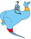 Genie waving