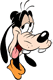 Goofy's silly face