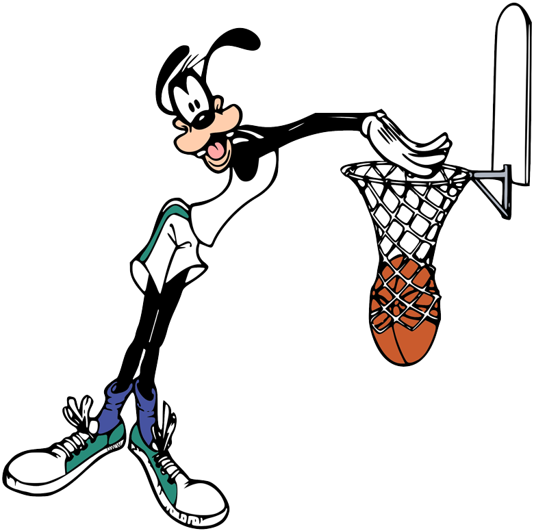 Mickey Mouse Goofy Donald Duck Basketball, Basketball s, sport, vertebrate,  computer Wallpaper png
