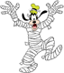 Goofy as a mummy