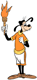 Goofy, Olympic torch