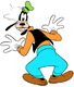 Startled Goofy