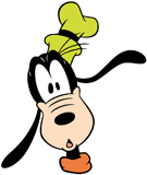 Goofy's surprised face