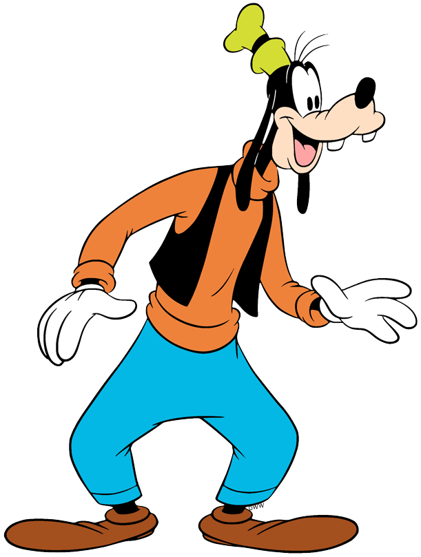 all-original. transparent png images of Disney's Goofy barbecuing, eat...