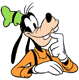 Goofy's face