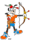 Goofy the archer