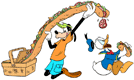 Goofy, Donald picnic