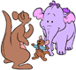 Roo, Kanga, Lumpy