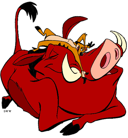 all-original. transparent images of Timon and Pumbaa from Disney's The...