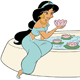 Jasmine by the fountain