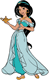 Jasmine, magic lamp