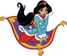 Jasmine on carpet in winter