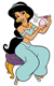 Jasmine, perfume bottle