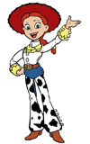 Jessie waving
