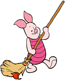 Piglet sweeping
