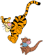 Tigger, Roo bouncing