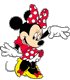 Minnie waving