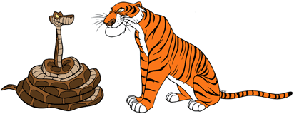 Kaa & Shere Khan