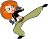 Kim Possible kicking