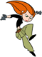 Kim Possible jumping down