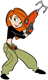 Kim Possible with grappling hook
