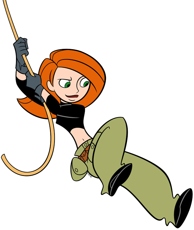 all-original. transparent images of Kim Possible, Rufus, Ron Stoppable, Jam...