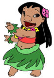 Lilo hula dancing
