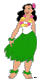Nani wearing grass skirt