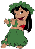 Lilo hula dancing