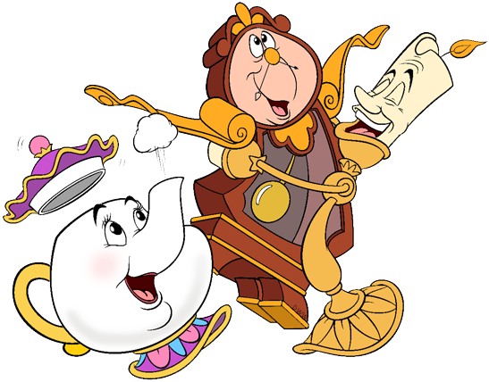 Beauty And The Beast Group Clip Art Disney Clip Art Galore