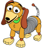 Friendly Slinky Dog