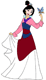 Mulan, butterfly