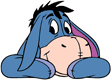 Eeyore's face