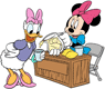 Minnie, Daisy lemonade stand