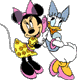 Minnie, Daisy on the phone