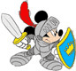Mickey Mouse the knight