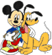 Mickey, Pluto