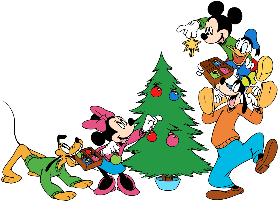 Mickey And Minnie Mouse Christmas Tree