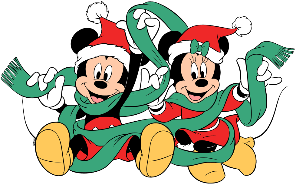 Mickey Mouse Christmas Clip Art (PNG Images) | Disney Clip Art Galore