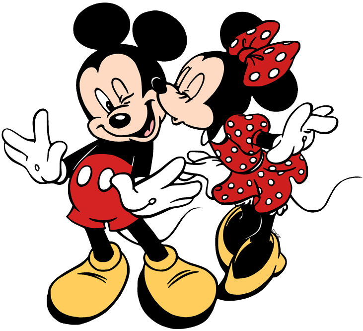 all-original. transparent png images of Disney's Mickey and Minnie Mou...