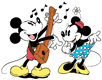 Mickey, Minnie serenade