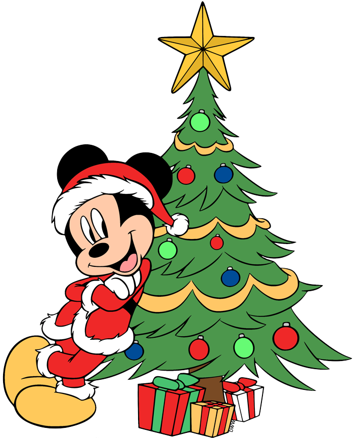 Mickey Mouse Christmas Clip Art (PNG Images)