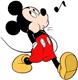 Mickey Mouse whistling