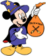 Mickey Mouse as a wizard