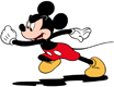 Mickey Mouse running