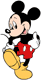 Mickey Mouse giving thumbs up