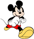 Mickey Mouse running