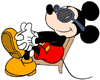 Mickey Mouse in summer
